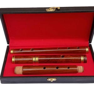 Irish rose wood D flute with tuning slide 4 part size 26” wooden musical instruments handmade flute