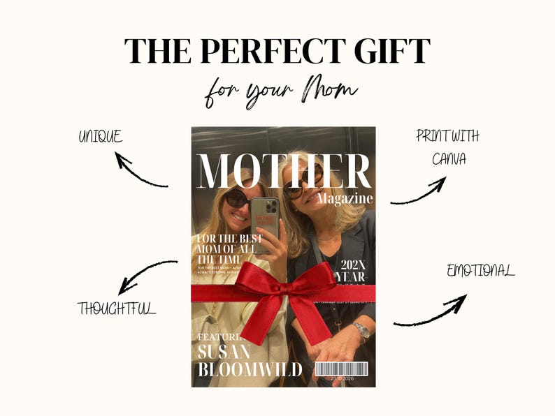 mom magazine template canva