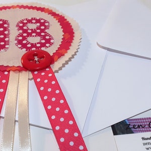 18th Birthday Card Badge