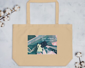 Large organic tote bag