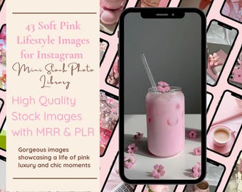Pink Stock Photos | Luxe Lifestyle Images (Digital Download)