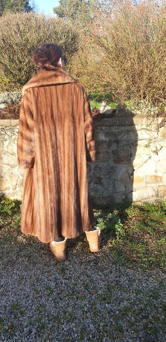 90s Fur Coat CHRISTIAN DIOR Long Mink Coat Dior Paris Etsy UK