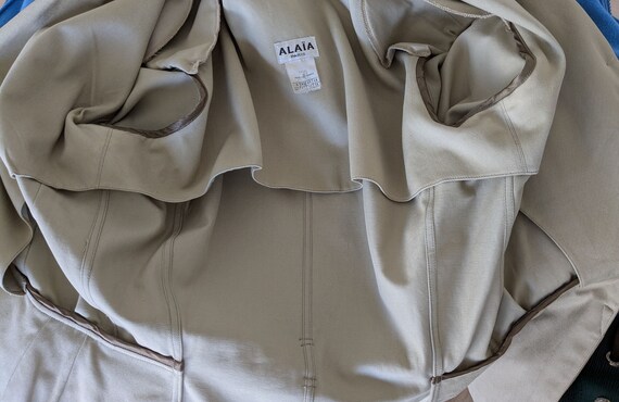 ALAÏA Spring/summer 1990 Safari Jacket Runway Jacket - Etsy