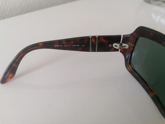 Vintage PERSOL Brown Tortoise Sunglasses  Designe… - image 7