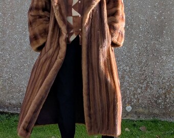 90s CHRISTIAN DIOR Long Mink Coat Women's Designer Coat - Etsy