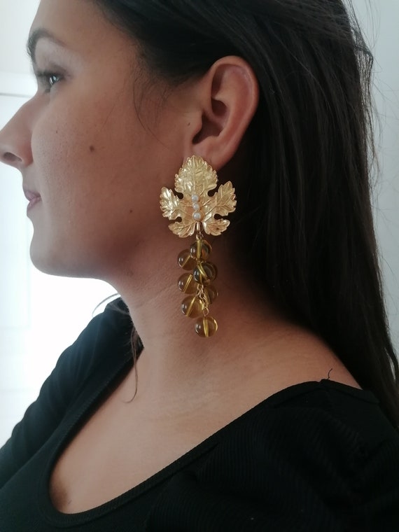 Kenneth jay shop lane drop earrings