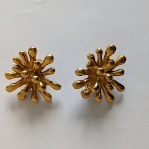 Orecchini vintage CHRISTIAN LACROIX &quot;Anémone&quot;