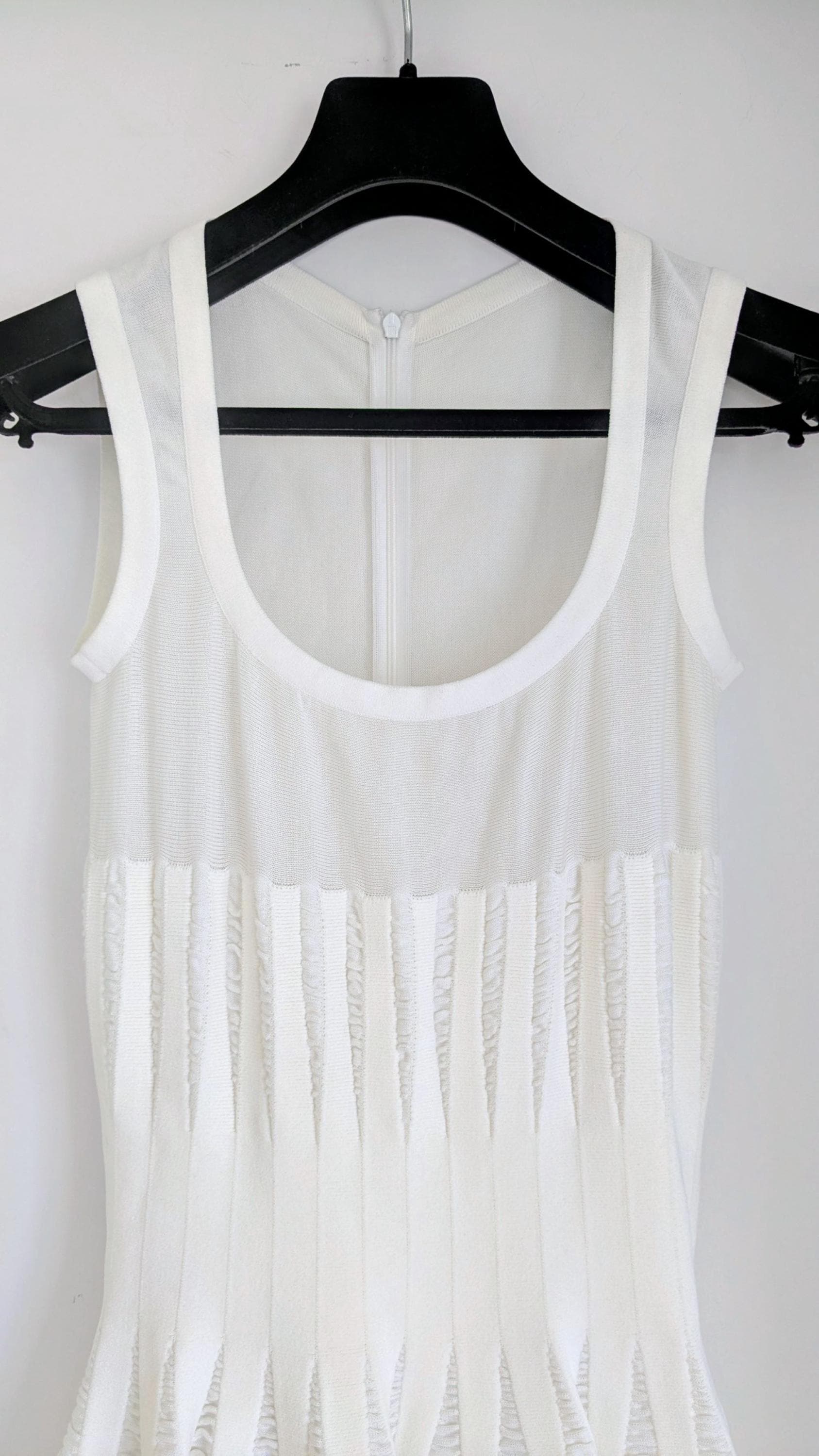 Vintage 90s AZZEDINE ALAÏA Sleeveless Skater Dress Alaïa