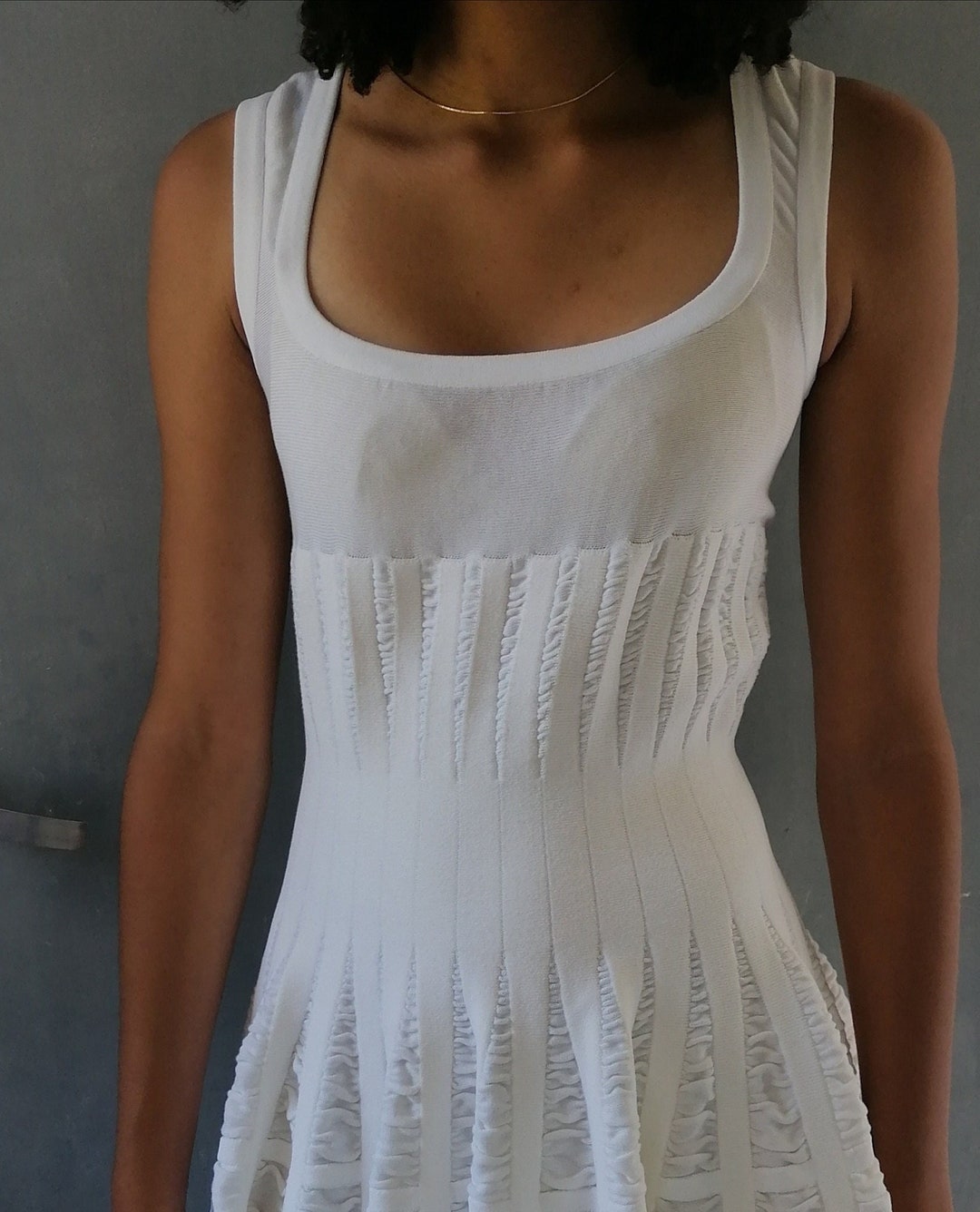 Vintage 90's AZZEDINE ALAIA Striped Leggings / SS 1992