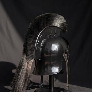 Personalized Wearable Roman Helmet Replica: 18 Gauge Steel Spartan Gladiator Armor image 6
