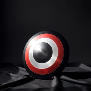 Personalized Captain America Shield Replica | Steel, Cosplay, LARP & Display image 4