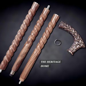 Handmade Walking Cane for Men, Ornate Carved Wood Walking Stick, Designer Walking Cane, Gentleman&#39;s Walking Cane, Fancy Cane, Unique Gift