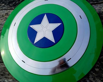 Gepersonaliseerde Captain America Shield metalen replica: superheld kunst aan de muur, cosplay prop