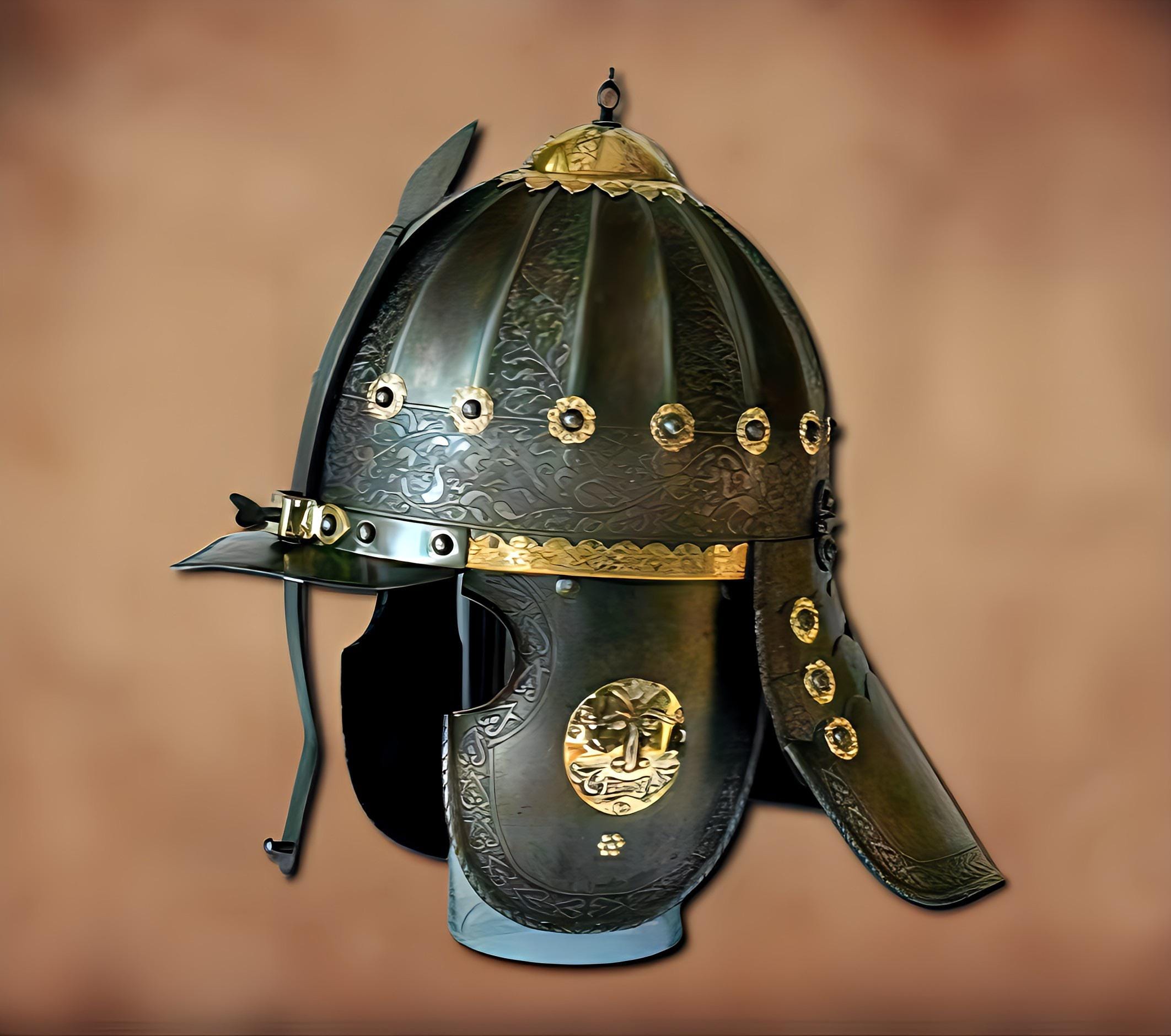 アンティーク風 中世ヨーロッパ風 鉄製ヘルメット レプリカ　装飾品 アンティーク風 中世ヨーロッパ風 鉄製ヘルメット レプリカ 装飾品