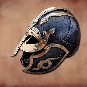 Viking Dragon Helmet Replica | Medieval Norse Armor Helmet | Anglo Saxon Sutton Hoo Style | LARP Cosplay Reenactment Helmet | Warrior