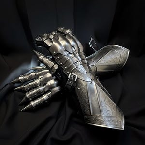 Personalized Medieval Dragon Claw Gauntlets: Viking Gothic Armor, Cosplay LARP image 4