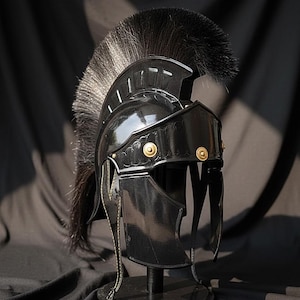 Personalisierter, tragbarer Römer Helm Nachbau: 16 Gauge Steel Gladiator Rüstung