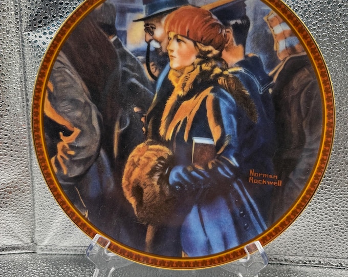 Norman Rockwell Collector Plate – Evening Passage