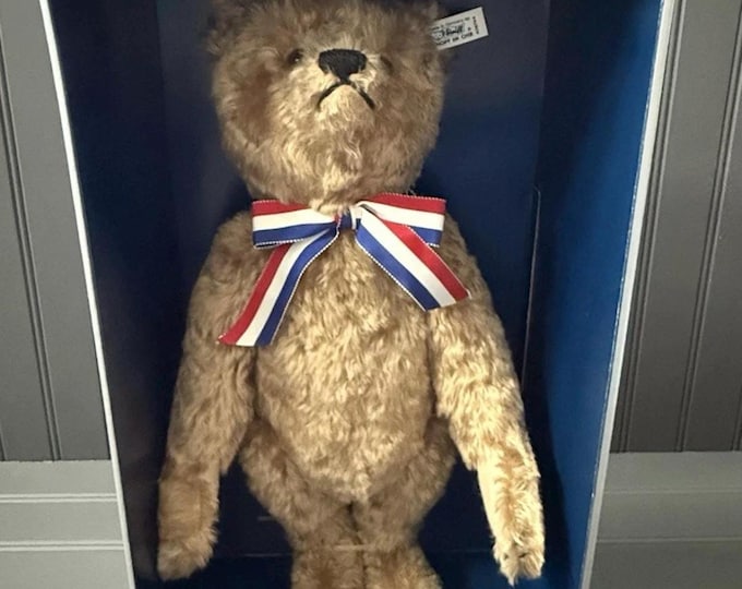Steiff Otto Teddy Bear 1912 Ltd Ed 04344/5000 w/ COA & Box – Mohair, USA