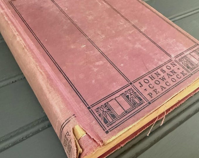 1930 Study and Appreciation of the Short Story – Vintage Literary Textbook – Johnson, Cowan, Peacock – Silver Burdett