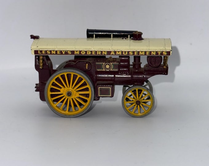 Vintage Lesney Modern Amusements Steam Engine Tractor 1960s Diecast Model