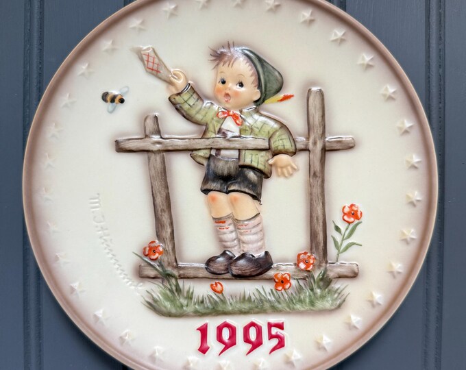 1995 M.I. Hummel Annual Plate – Final Edition – Goebel Germany Hum 291