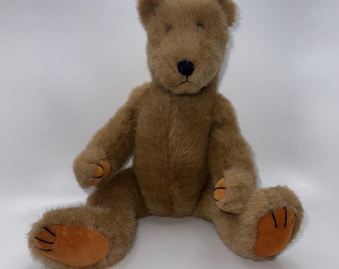 Vintage Boyds Archive Series Teddy Bear • 16” Plush • 1980s Collectible Long Muzzle