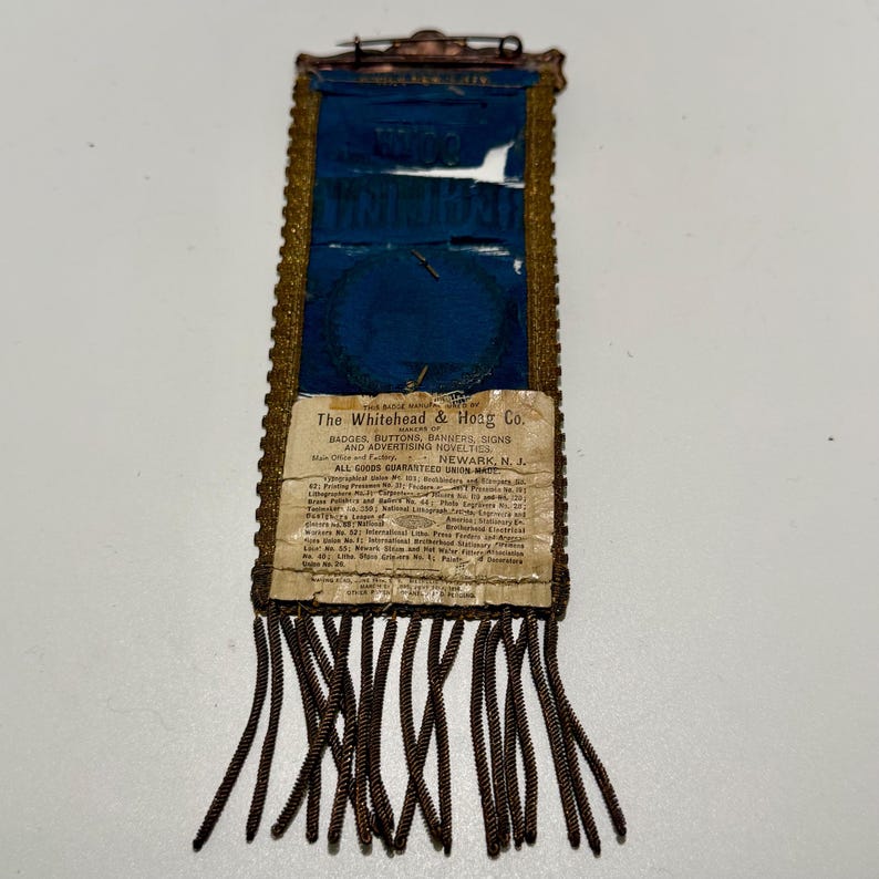 Antique GAR Civil War Reunion Ribbon, 90th OVI, Whitehead & Hoag - Etsy