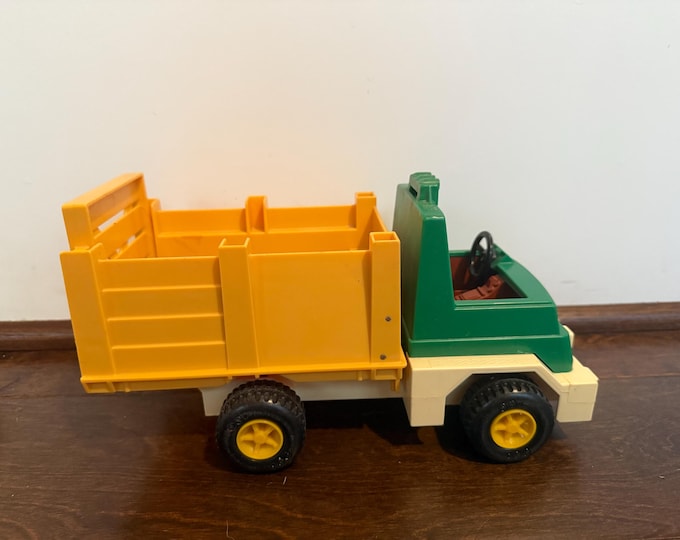 Vintage 1979 Fisher Price Dump Truck #330 | Classic Toy Vehicle by Quaker Oats Co.