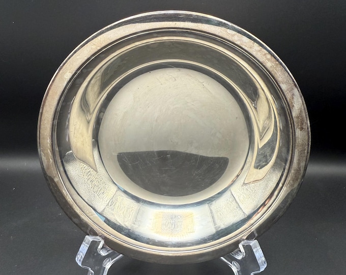 Vintage Reed & Barton Colonial Candy Dish | Silverplate 6” Round Bowl | Mid-Century Classic