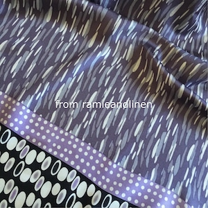 silk fabric, border pattern print silk twill fabric, half yard by 44&quot; wide