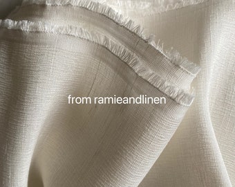 silk fabric, silk linen blend fabric, solid color, good for wedding, bridle, special texture, half yard by 45&quot; wide