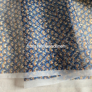 silk fabric,  little colorful feathers pattern print, silk organza fabric, half yard by 43" wide