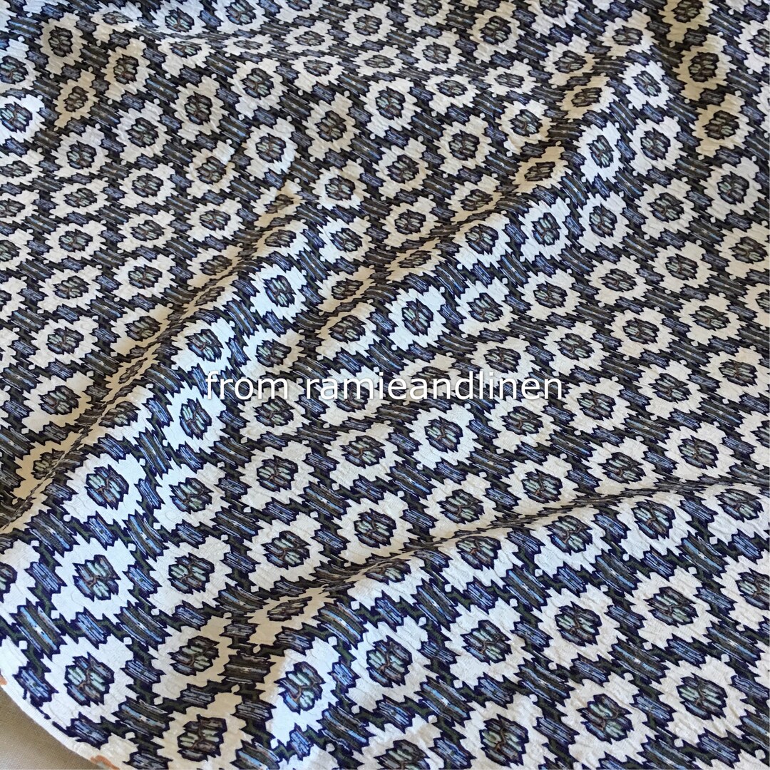Silk Blend Multicolor Patchwork JEAD-024 Fabric