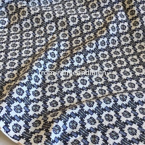 Seidenstoff, Musterdruck und Jacquard Seide Baumwollmischgewebe, 1,6 m breit, kühle Farbe