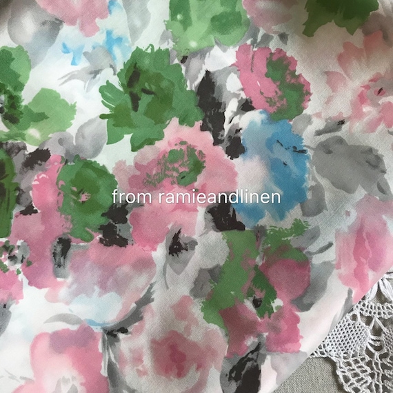 floral print dress material