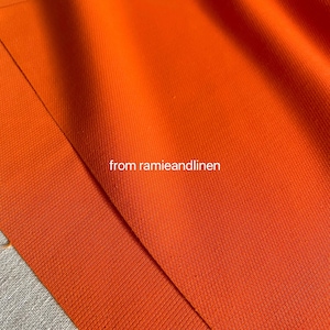 Seidenstoff, leuchtend orange Seide Baumwollmischung, 1,20m breit, EASY to FADE