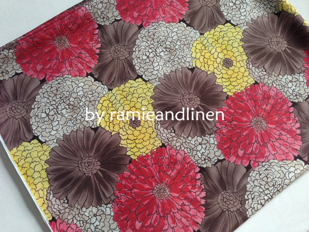 Silk Fabric Designer Fabric Floral Print Silk Cotton Blend - Etsy