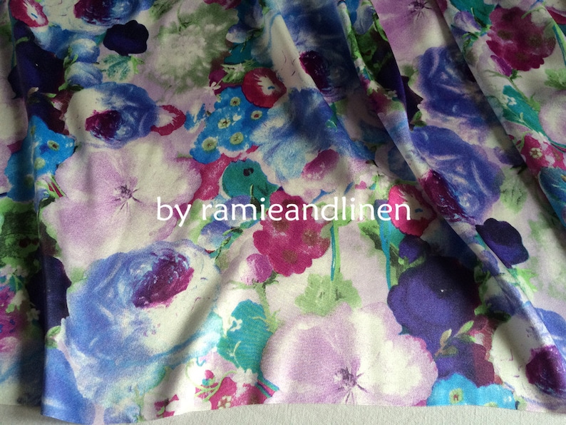 Digital Printing Silk fabric, elastic silk crepe satin fabric, f Digital Printing Silk fabric, elastic silk crepe satin fabric, f