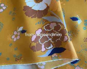 silk fabric,  floral print, georgette satin pure silk fabric, pattern repeats every 21.5", each quantity is 21.5"  by 55" wide,