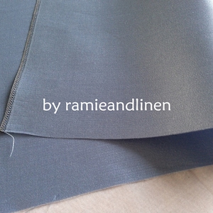Silk fabric, light Blue Silk wool blend fabric, half yard by 44" wide