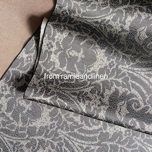 silk fabric,100% silk damask brocade fabric, 1/4 yard, 9“ by 44”