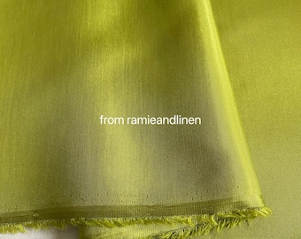silk fabric, solid color, twill silk cotton blend fabric, half yard by 55" wide