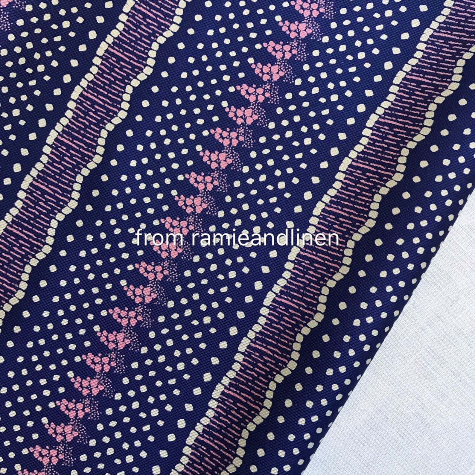 Silk Fabric Stripes Print Silk Twill Fabric Pure Silk Etsy UK