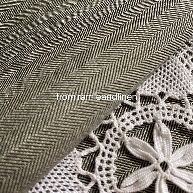 Silk Fabric Yarndyed Zigzag Herringbone Weaved Heavy Silk Etsy