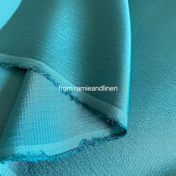 pure silk dress fabric Silk Fabric, 16MM Silk Satin, Pure Mulberry Silk Charmeuse Fabric, Dress  Fabric, Half Yard by 44