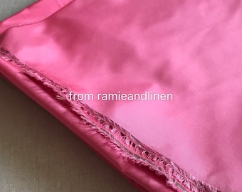 silk fabric,  solid color silk taffeta fabric, half yard by 61" wide
