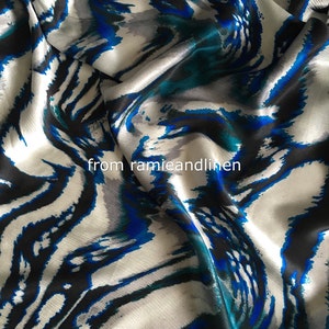 silk fabric, crinkle georgette pure silk charmeuse fabric, half yard by 52&quot;