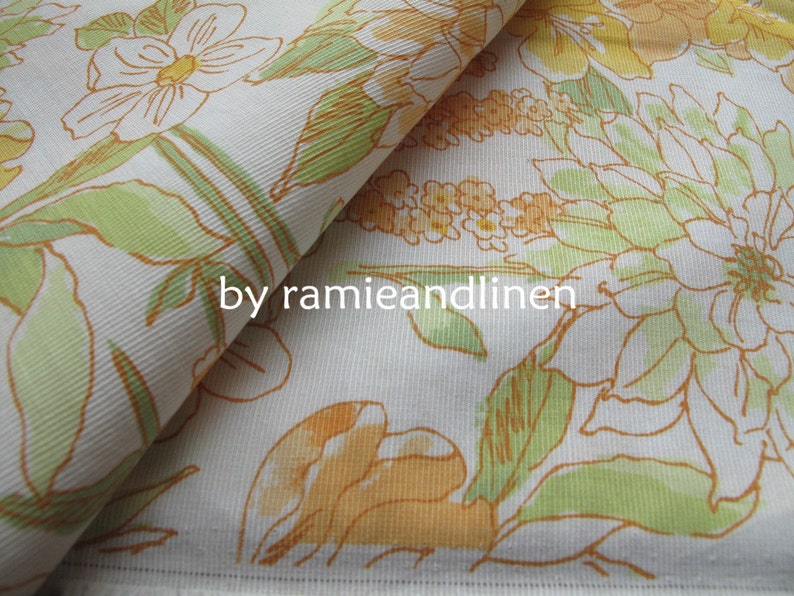 Japanese cotton fabric, floral print cotton fabric, half yard by 58 wide image 1