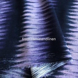 crinkle rayon fabric, tie-dyed style artificial cotton/rayon fabric,  half yard by 33" wide